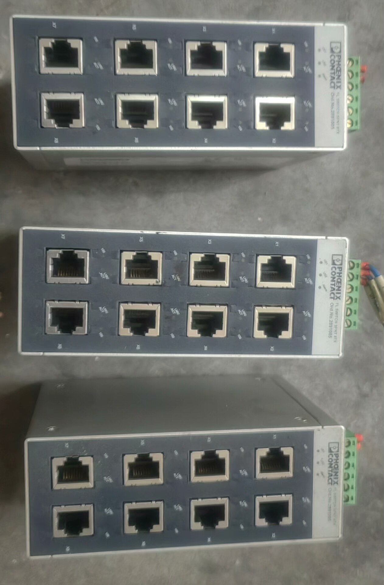 菲尼克斯工业交换机FL SWITCH SENT 8TX成色如