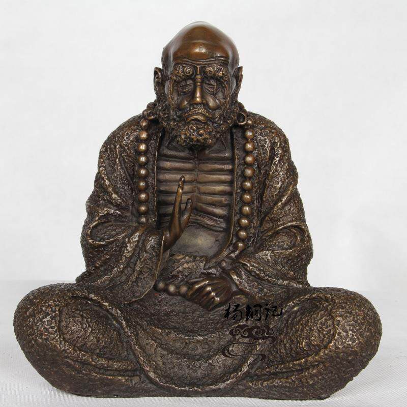 杨铜记 （赛龙铜器）达摩 禅悟达摩铜 摆件 工艺 铜器 铜达摩