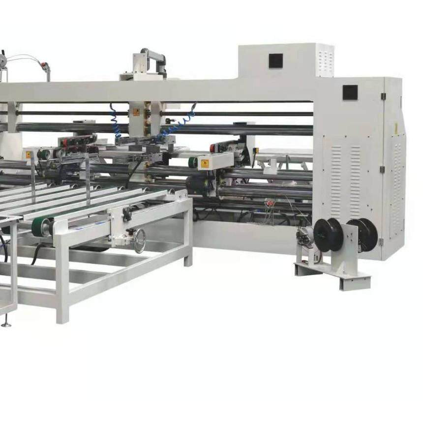 大双片半自动钉箱机AB双拼订箱机automaticnailboxmachine