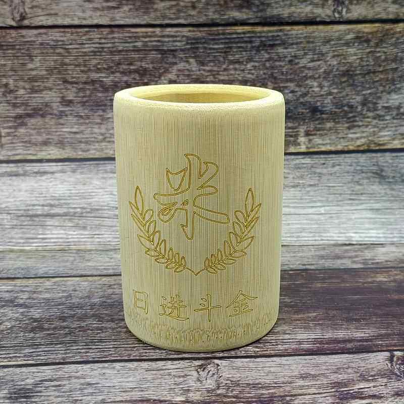竹筒量米筒刻字量米筒米升筒量米杯量米器竹制量米筒家用量米筒子