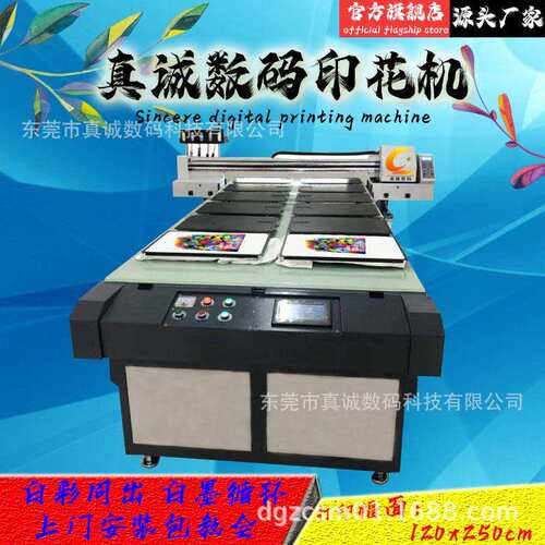 河北创业项目帆布匹布数码直喷印花机印刷机 鞋面鞋垫数码打印机