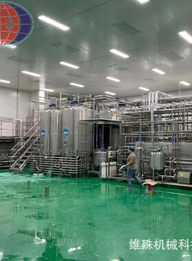 果汁饮料加工设备线核桃露生产设备全套果汁灌装流水线