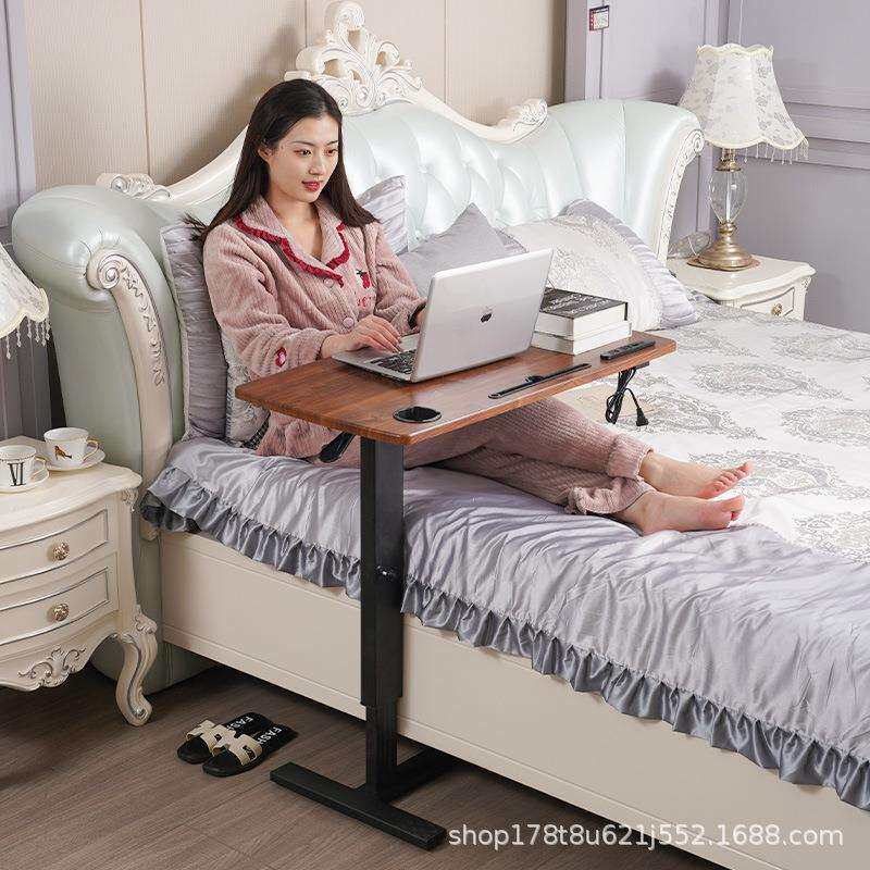 床边桌可移动床上电脑桌懒人桌子升降桌家用卧室学生写字桌折叠桌