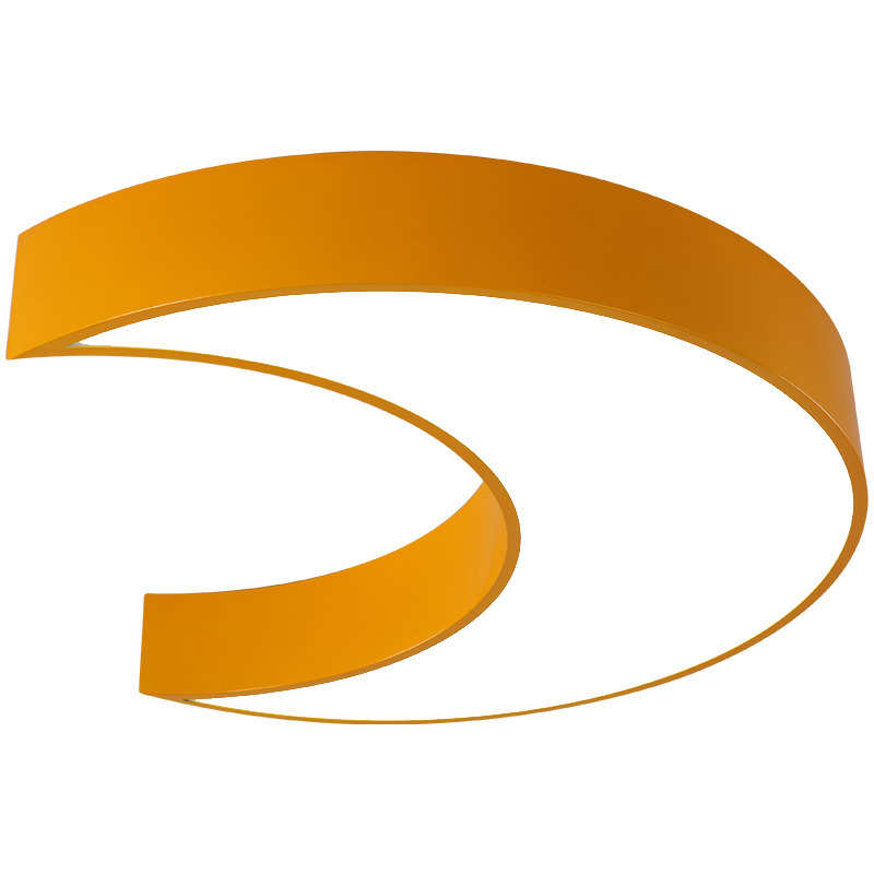 LED吸顶灯简约创意个性月亮托儿所彩色舞蹈教室灯具幼儿园造型灯