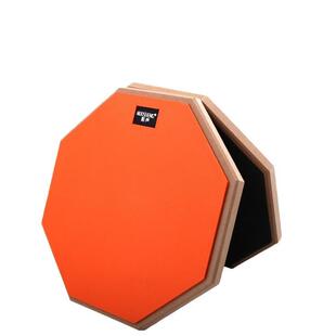 哑鼓垫套装12寸哑鼓练习节拍器架子鼓练习器初学入门打击板亚鼓面