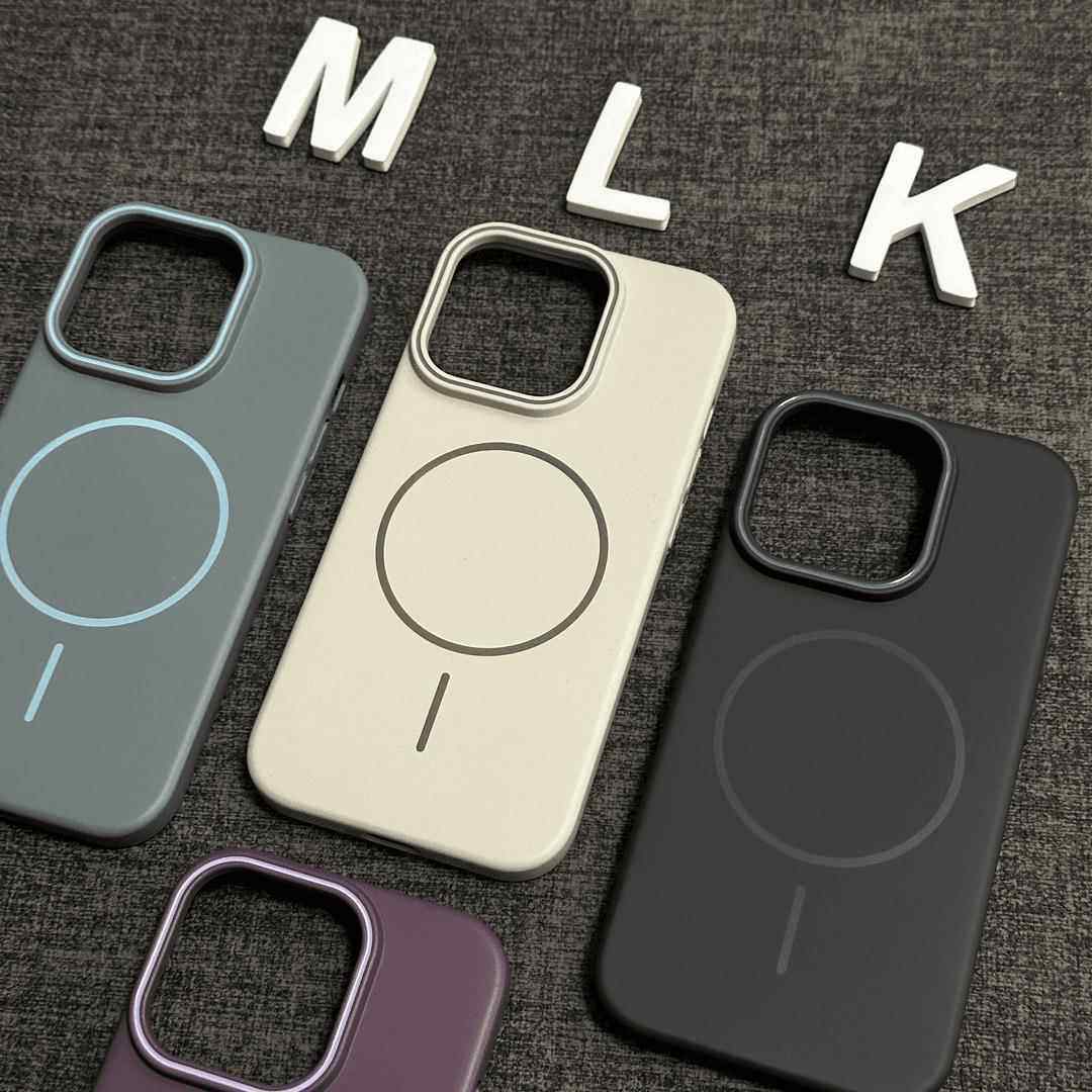 秦爵【柔润超薄磨砂】极简风细圈磁吸适用vivoX200Promini手机壳x300/s20新iqoo15全包OPPOFindx8Pro硬x9薄re