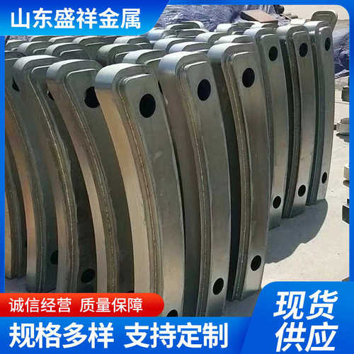 不锈钢护栏立柱 灯光护栏样品配件支架 景观河道交通设施灯带灯管