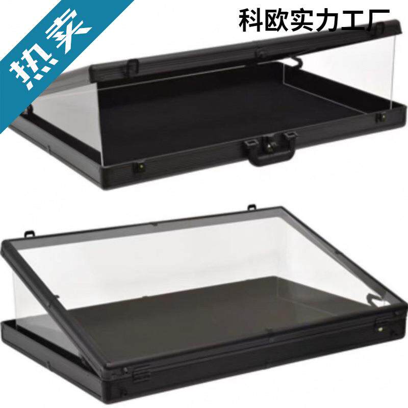 透明款玉器夜市摆摊地摊箱首饰箱多功能可折叠饰品展示架桌