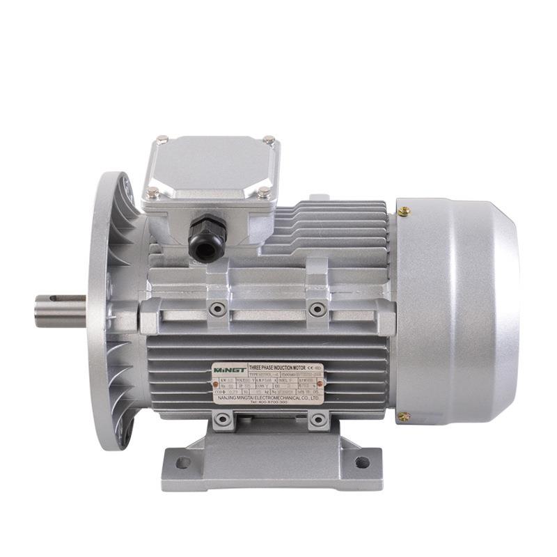 厂家供应铝壳电机YS90L-4-1.5kw立卧式全铜心电动机三相交流异步