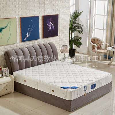 可拆绒洗山羊乳胶弹簧垫酒店家用乳胶弹PDN-866簧垫思席梦双人床