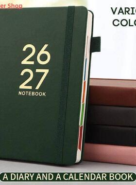 2026-2027 Daily Planner Weekly & Monthly Calendar Notebook