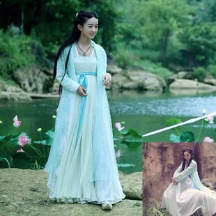 花千骨赵丽颖同款古装杀阡陌服装古装汉服仙女演出服主题影楼服装