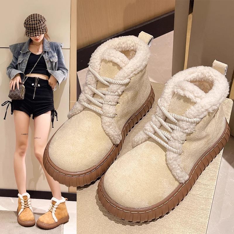 雪地靴厚底保暖毛毛时尚雪地靴