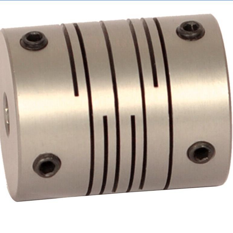 源头厂家全控电机轴端铝合金定位挠性联轴器小力矩弹性联轴器联接