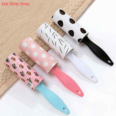 1pcs Dust Cleaner Clothes Coat Sticky Lint Roller Portable C