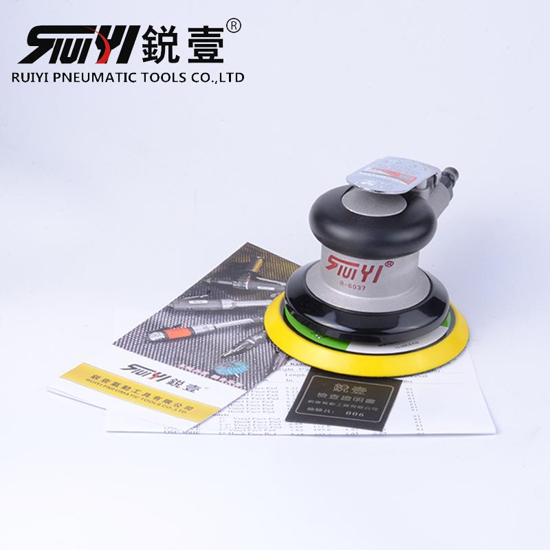 锐盘壹603机7震气动打磨机砂纸机砂机圆砂光6037机研磨工具抛光机