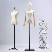服装 橱窗人台衣服婚纱模特展示架 店模特道具女半全身女装