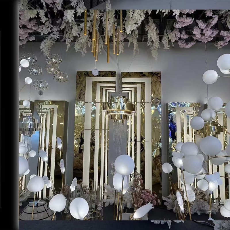 婚庆道具万象门凯旋门大型铁艺装饰婚礼舞台背景布置场景搭建摆件