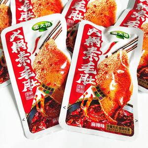 开袋即食金大州火锅素毛肚香辣麻辣味网红小吃休闲零食解馋小包装