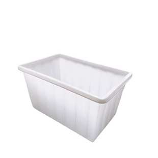 450L塑料水箱 养殖水产箱 牛筋料方箱 纺织厂印染加厚加高塑料箱