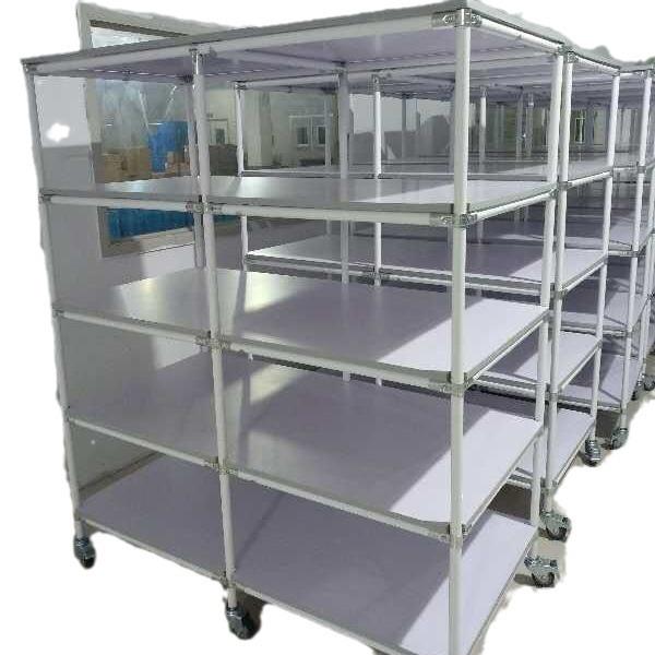 供应厂家线棒货架精益管仓储物料架半成品架子车间仓库置物货架