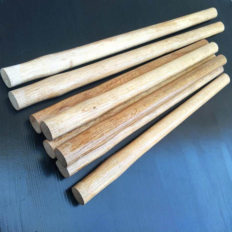 Кувалда 锤杆柞木青冈木质坚硬加粗加大大锤柄锤把榔头柄木柄锤子把耐用结 Fat pig first Sen
