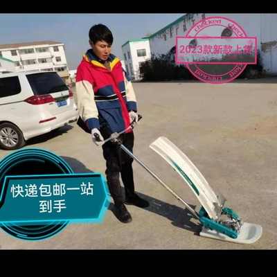 电动小型单行水稻补苗插秧机,省工省力又省钱。多打粮的好帮手,