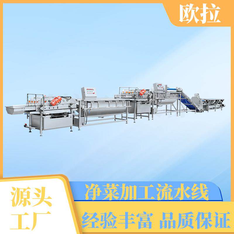 茄子高压喷淋清洗流水线 商用全自动洗菜机 鱼虾海鲜气泡清洗机