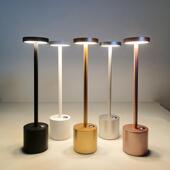 约跨境简充电饰led小夜灯装 复古卧室头酒吧台灯 氛围床创LUM意美式