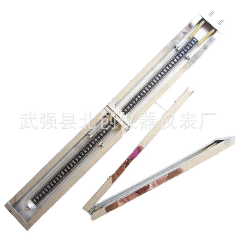 不锈钢折叠有机玻璃管U型压力计压差表0~30000Pa内任意规格