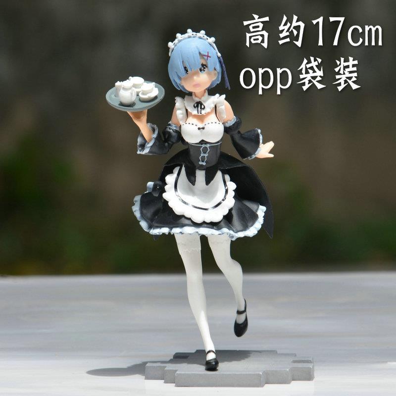 正品浴子蕾姆手办型模机箱摆件从零开始椅和服连衣服裙浴衣雷姆公