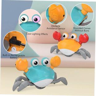 Kids Induction Escape Crab Octopus Crawling Toy Baby Electro