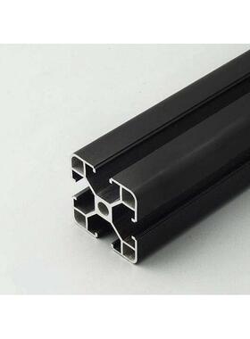 4040AH 黑色欧标铝型材框架40轻型 欧标黑色型材流水线工作台框架