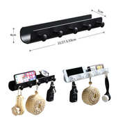 免打孔 创意U型墙上衣服挂钩 厂家直销太空铝衣钩 铝挂钩挂衣架