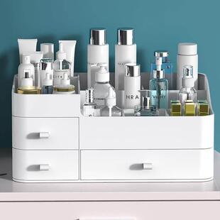 Cosmetic Storage Box Organizer Make Plastic Desk Drawers