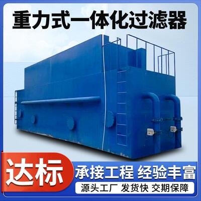 农村一体化净水器河水湖水井水饮用水水厂净水处理设备装置