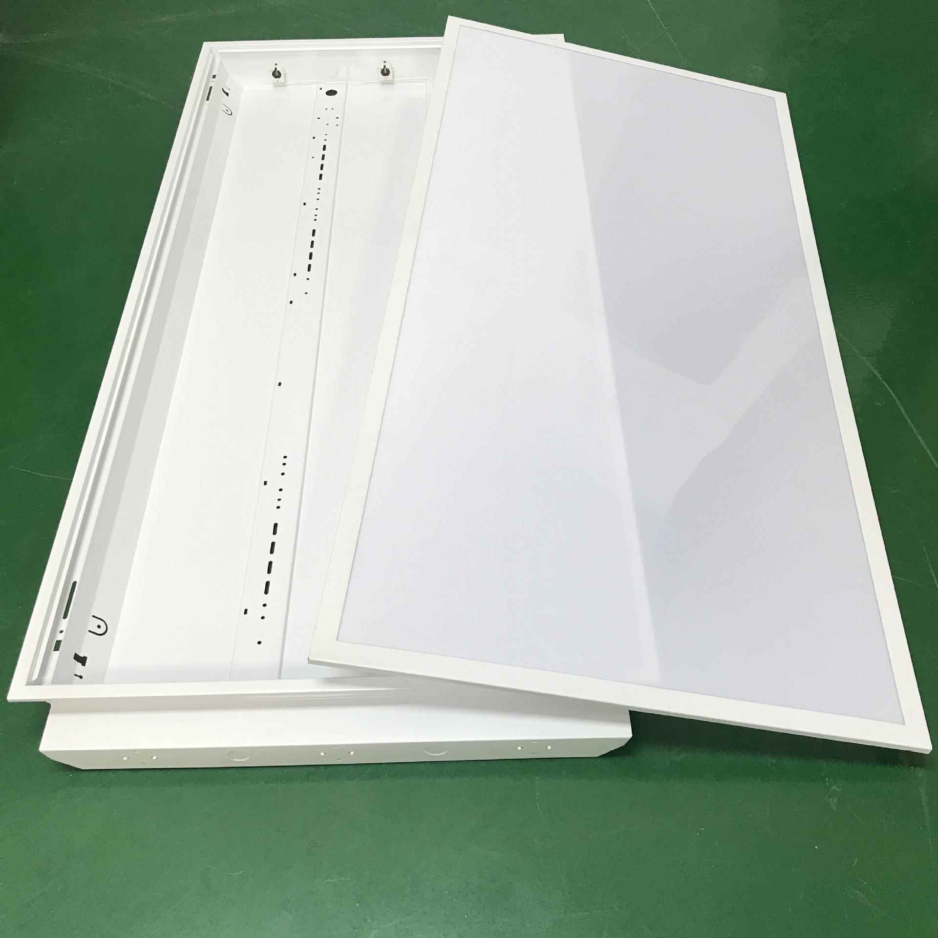led新款非标格栅灯盘 吊装嵌入式有机片灯盘 应急T8/T5胶片灯盘