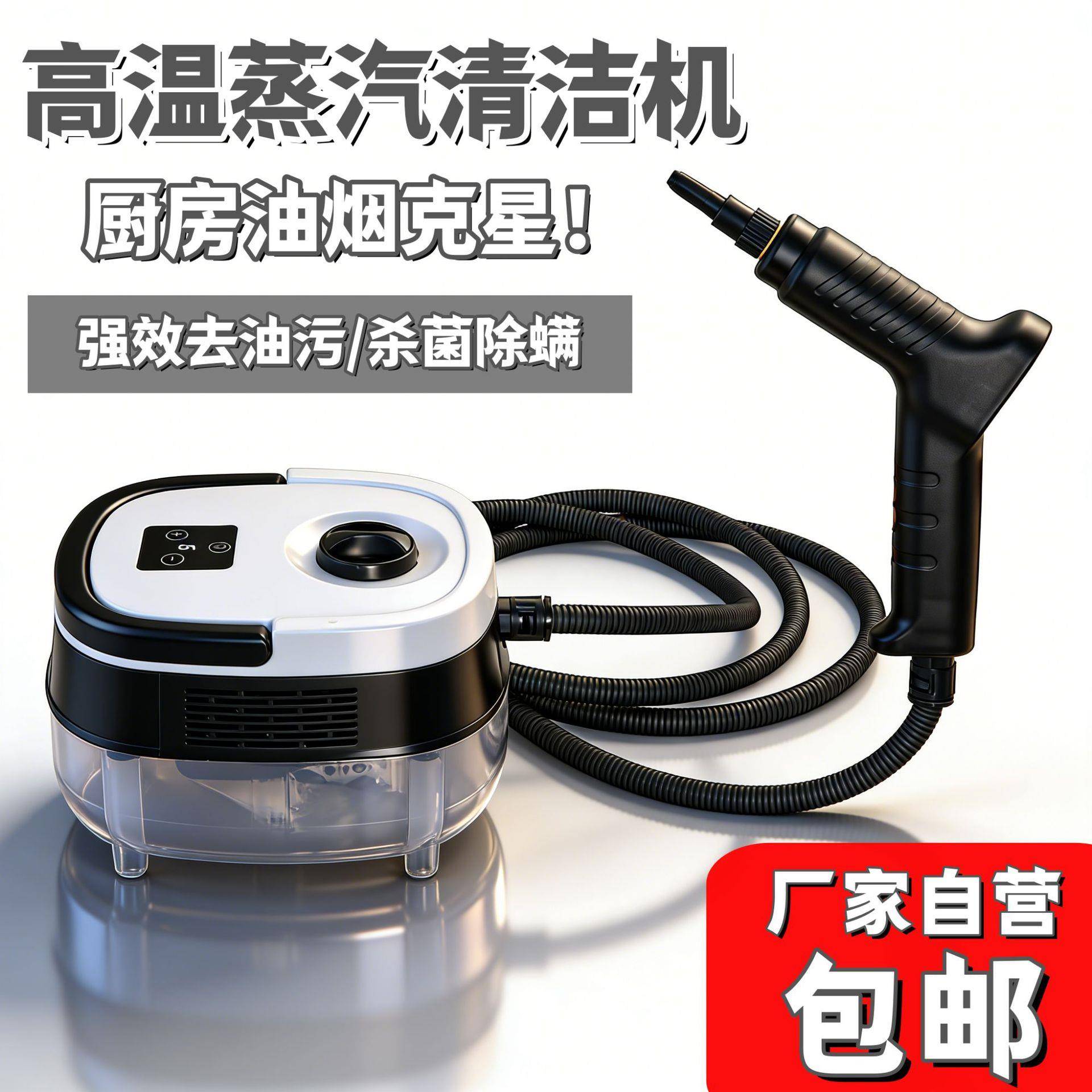 高温熏蒸机手提式高压蒸汽清洁机蒸汽清洗机家用杀菌小型清洁机