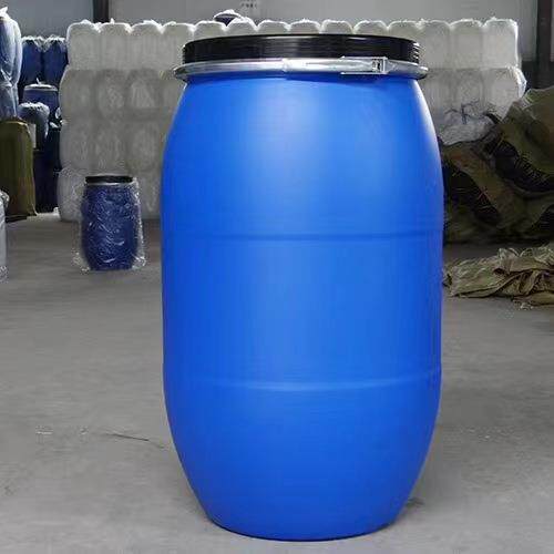 200L塑料桶200公斤化工抱箍桶50L法兰桶铁箍桶