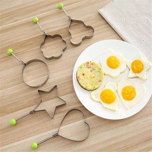 Manufacturer's Stainless Steel Egg Fryer, Thickened Non-Stic