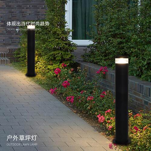 户外防水LED草坪灯别墅花园庭院灯家用草地灯公园小区室外景观灯