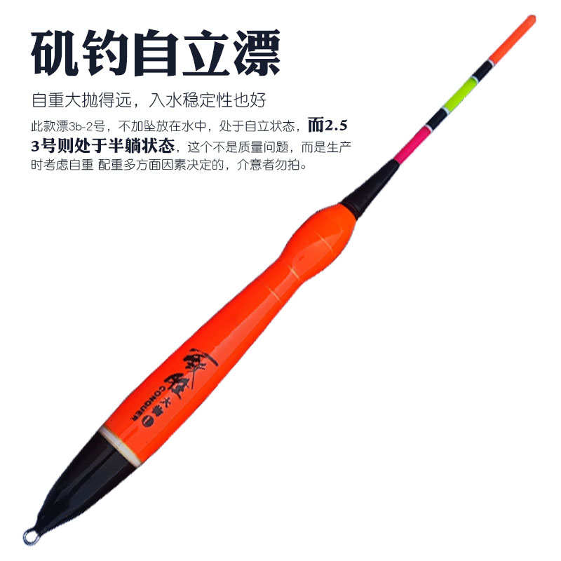 自立高灵敏远投日夜两用夜光漂大物电子漂矶钓远投漂路亚滑漂浮漂