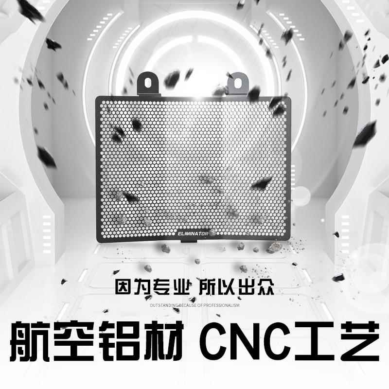 适用哈雷RG-878夜9行R者Nihtster75H975改装水箱网防g护罩保护网