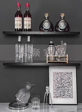 酒柜吧台样板房间售楼处前台摆件装饰品酒杯酒具酒器组合现摆台