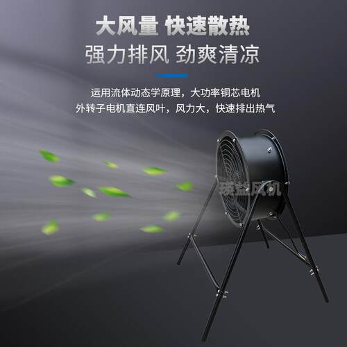 F864ZY3-2D50岗式外转子轴流风机位散热除8湿风量450功率400W