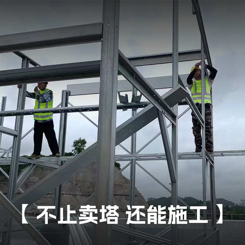 100吨闭式冷却塔横流逆流式低噪音方形冷却塔工业制冷降温闭式塔