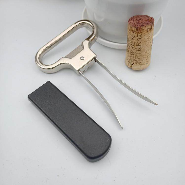 老酒刀红酒开瓶器AH-SO两片式酒刀定制LOGO侍酒师开瓶器