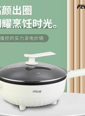 菲斯勒电炒锅多功能电子家用炒菜一体锅快煮锅电锅一体式大容量