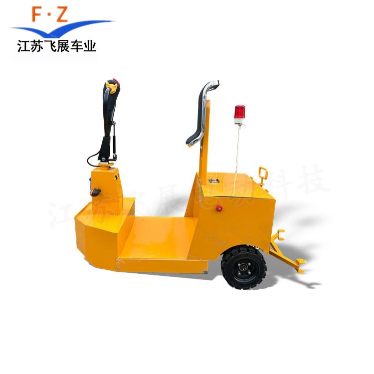 电动牵引三轮车小型拖车重型座驾式物流仓库厂区车拖拽车搬运车