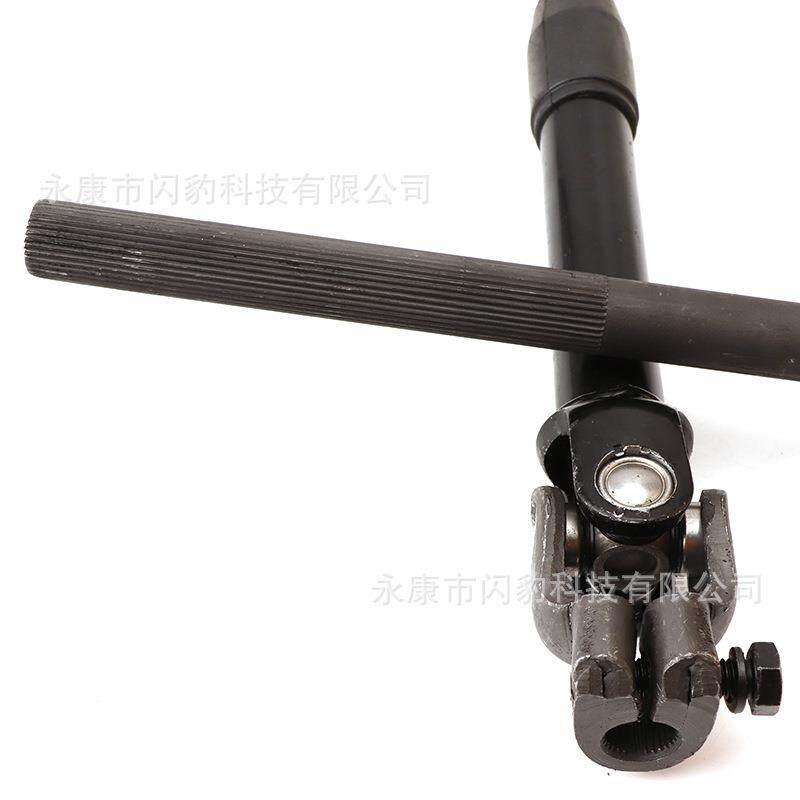 伸缩万向节万向轴转向接头传动轴后桥万向联轴器伸缩轴30T535MM